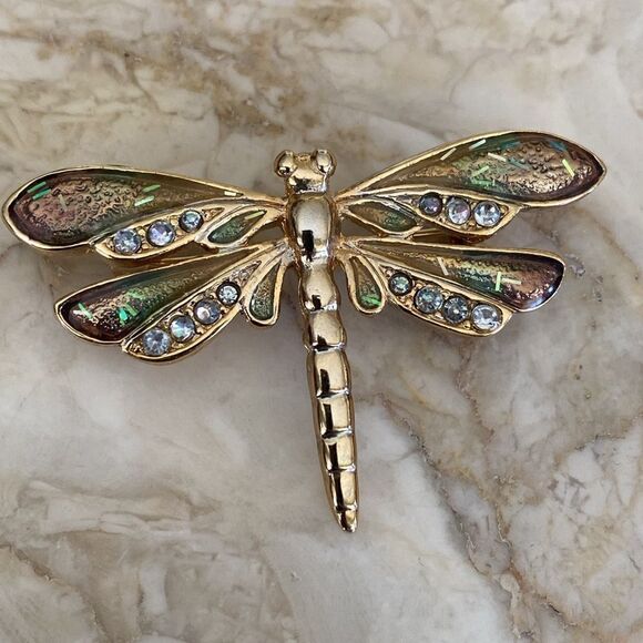 Two Dragonfly Brooches - Picture 3 of 7